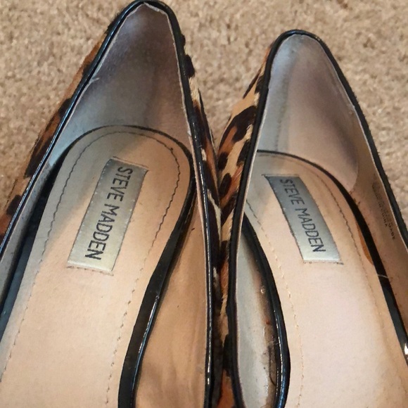 Steve Madden leopard print heels - Picture 7 of 8